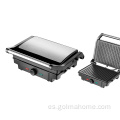 Barbacoa eléctrica Parrilla Cocina Cocina Appliance Grill 6/8 Snice Sandwich Maker Contacto Panini Press Grill